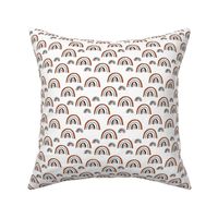 I wanna be a rainbow high in the sky cool abstract trend print copper white SMALL