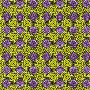 green and purple abstract pattern