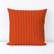 CSMC35  - Narrow - Speckled Orange and Red Stripes