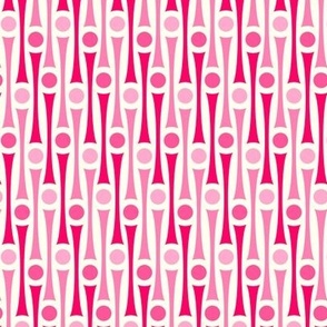 Bars and Dots Pink