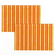 CSMC36  - Vibrant Speckled Stripe in Yellow and Orange