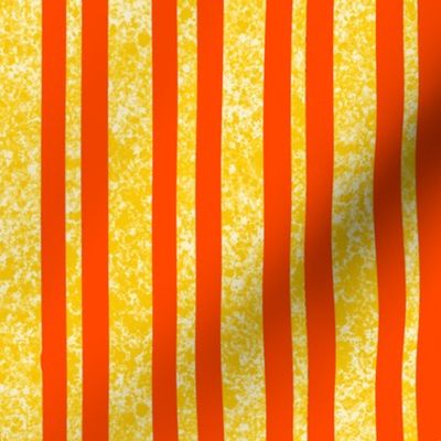 CSMC36  - Vibrant Speckled Stripe in Yellow and Orange