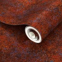 Gritty Texture in Rust - Orange - Blue