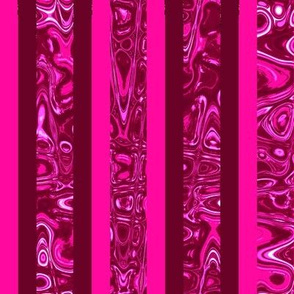 CSMC38 - Pink and Red Wine Abstract Stripes