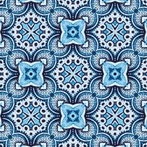 turkish tile in turquoise