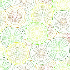 Concentric Colorful Dots