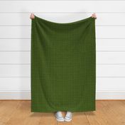 CSMCD39  - Mini - Speckled Lime Green  and Dark Olive Plaid