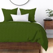 CSMCD39  - Mini - Speckled Lime Green  and Dark Olive Plaid