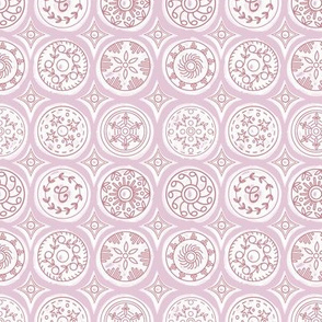 Button-Geo-pastel pink (small)