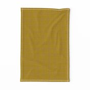 CSMC40  - Mini - Speckled Rusty Red and Sunny Yellow Plaid