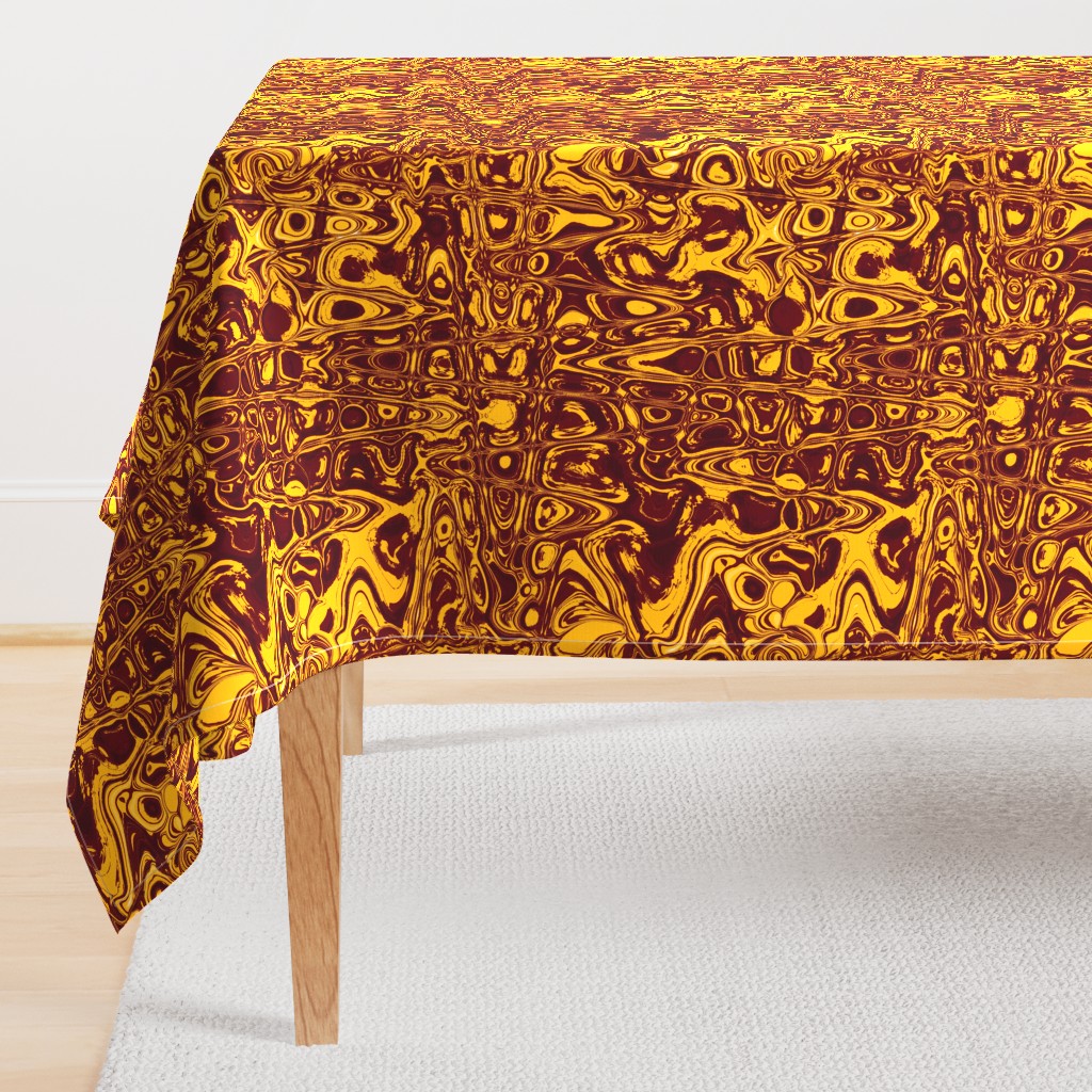 CSMC41 - Lava Lamp in Brown - Gold