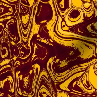 CSMC41 - Lava Lamp in Brown - Gold