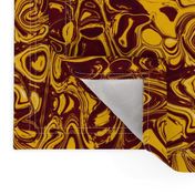 CSMC41 - Lava Lamp in Brown - Gold