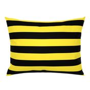 yellow and black stripes 2in :: halloween