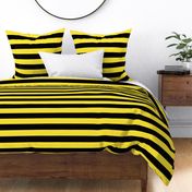 yellow and black stripes 2in :: halloween