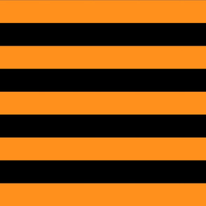 orange and black stripes 2in :: halloween