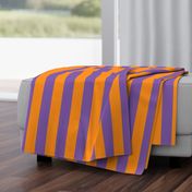 orange and purple stripes 2in :: halloween vertical