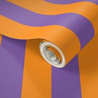 orange and purple stripes 2in :: halloween vertical