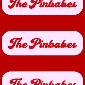 Pinbabes Pinball Club Team Pink Red Patches Stickers 