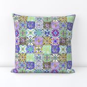 Andalucian tiles colorway Morning breeze