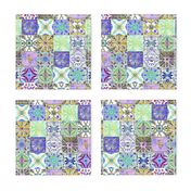 Andalucian tiles colorway Morning breeze