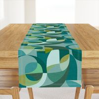 Modern Circles {Teal}