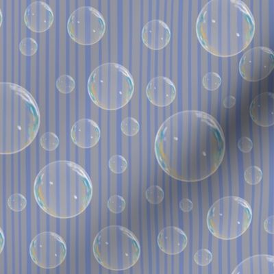 soap bubbles stripes light