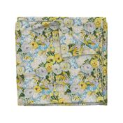 Yellow & White Van Gogh Inspired Floral 