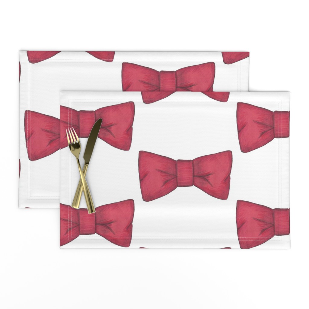 Tempo's red bow tie