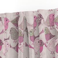 Quilted Birds Pattern 