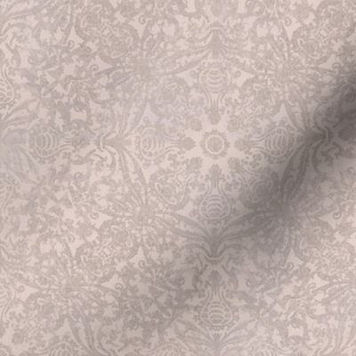 Oriental Soft Pink Damask Pattern