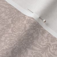 Oriental Soft Pink Damask Pattern