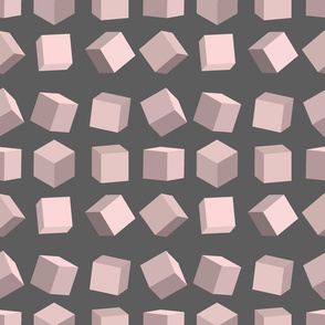 3d cube geometric pattern