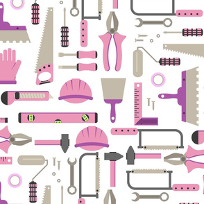 Construction tools amazing things girls love