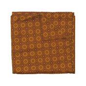 Totally Circular | warm colors on brown