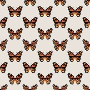 Monarch Butterfly Pattern No. 1 | Orange and Black | Butterflies | Nature | Insects | Wings