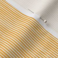 Vertical Watercolor Mini Stripes M+M Honey by Friztin