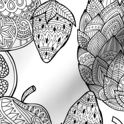 Doodle Fruit mania