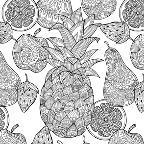 Doodle Fruit mania