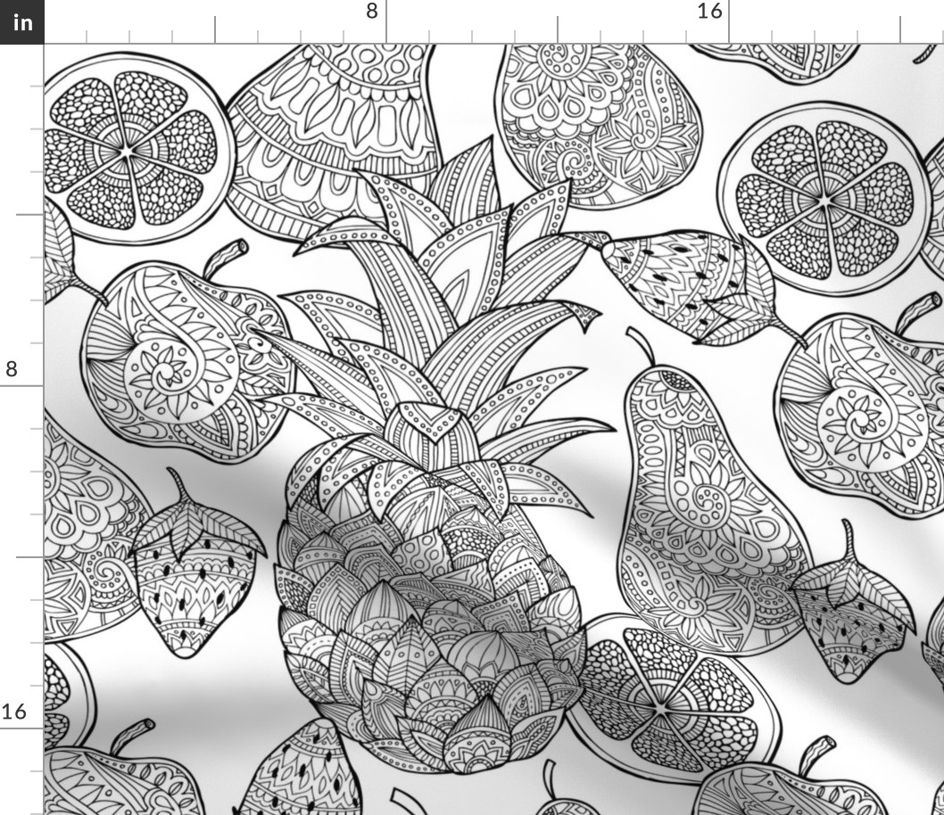 Doodle Fruit mania