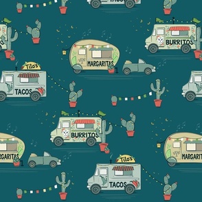 Tacos, Burrito and Margarita Fiesta Large Scale © Jennifer Garrett