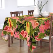 Palm In Palm ~ Floral Fantastico ~ Duchess and Berry Linen Luxe 