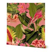 Palm In Palm ~ Floral Fantastico ~ Duchess and Berry Linen Luxe 