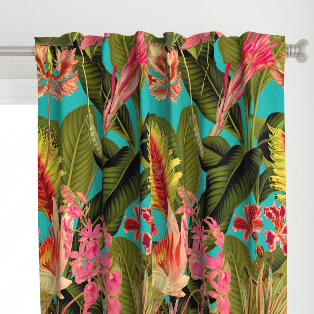 Palm In Palm ~ Floral Fantastico ~ Calypso  Linen Luxe 