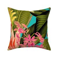 Palm In Palm ~ Floral Fantastico ~ Calypso  Linen Luxe 