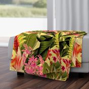 Palm In Palm ~ Floral Fantastico ~ Circe Linen Luxe  