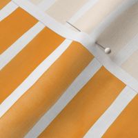 Watercolor Stripes M+M Persimmon by Friztin