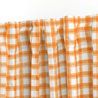 (3/4") watercolor plaid || orange 