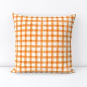 (3/4") watercolor plaid || orange 