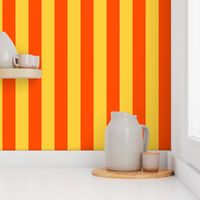 orange yellow stripes 2in | custom